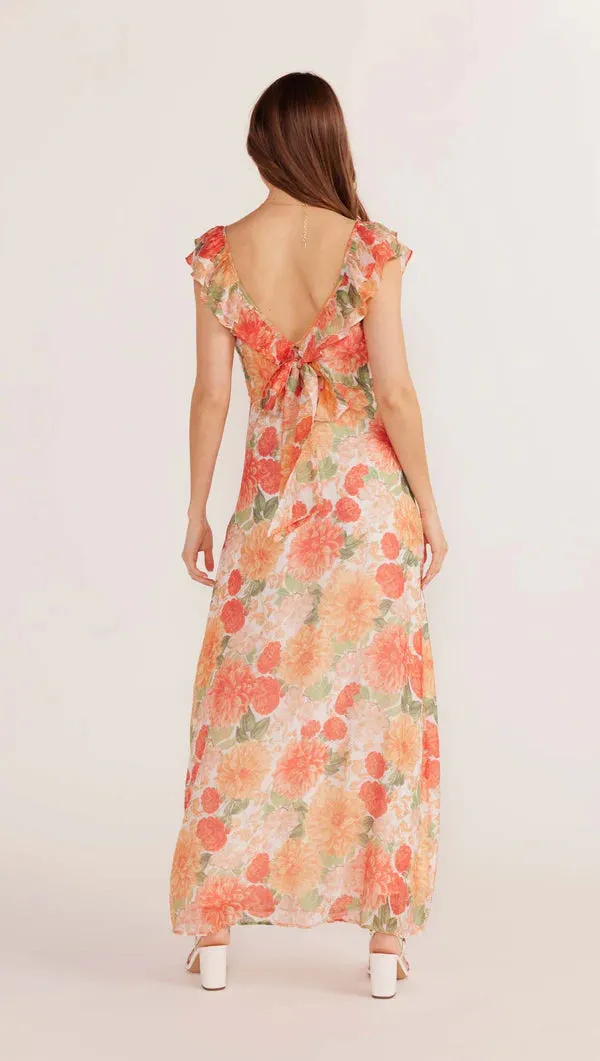 Aida Frill Maxi Dress