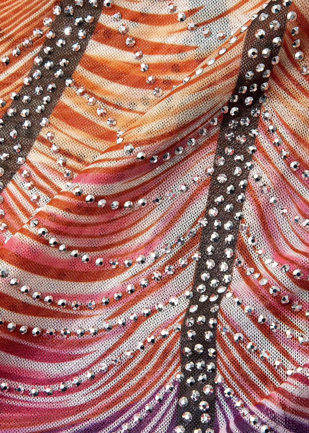 Alessia Gradient Print Mini Dress