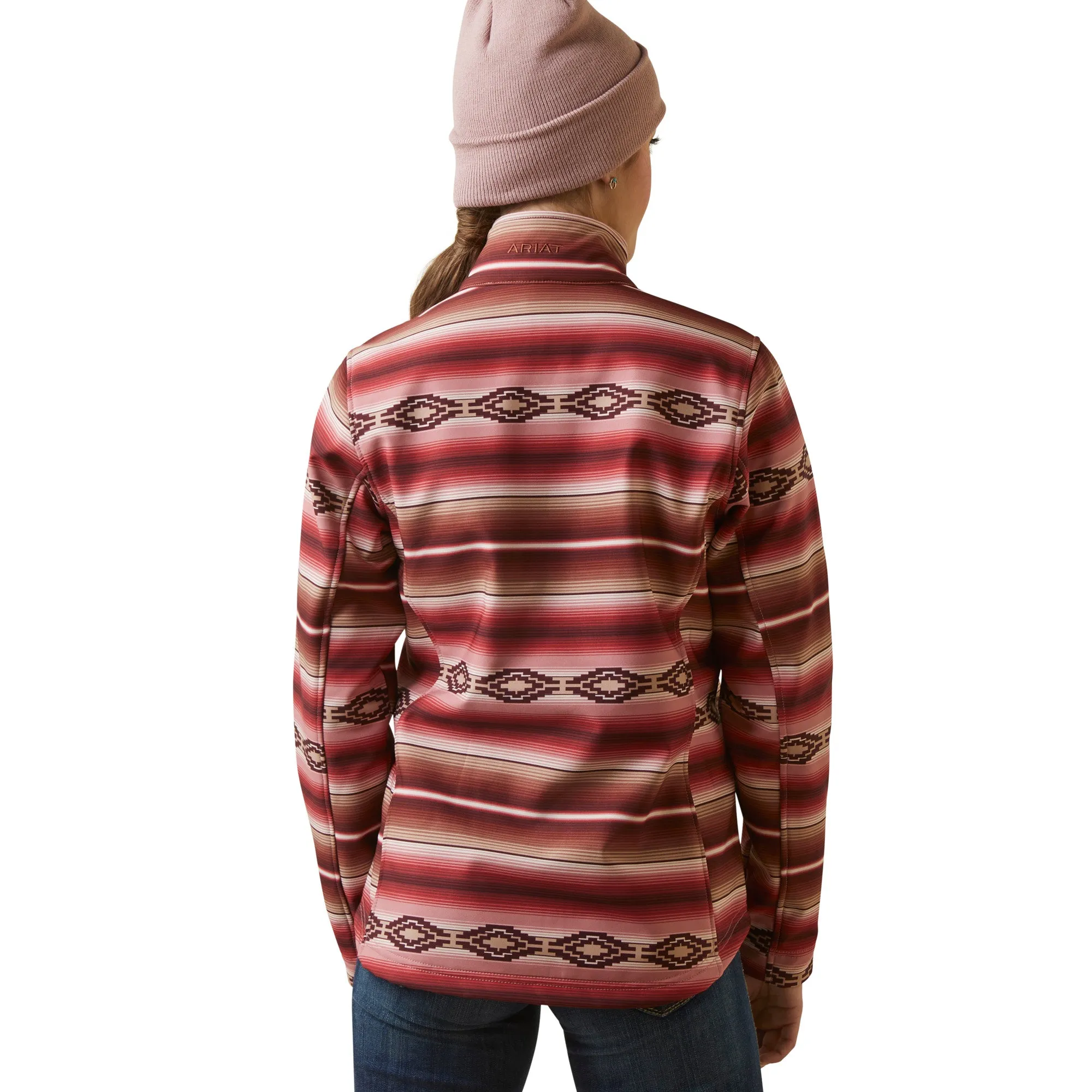 Ariat Softshell Jacket - Blushing Serape