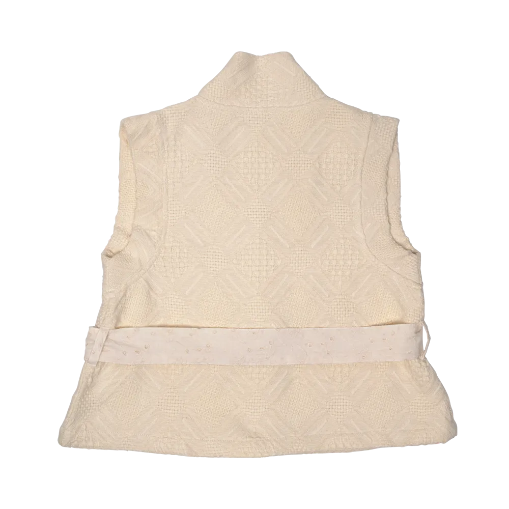 Baje Studio Amanta gilet creme