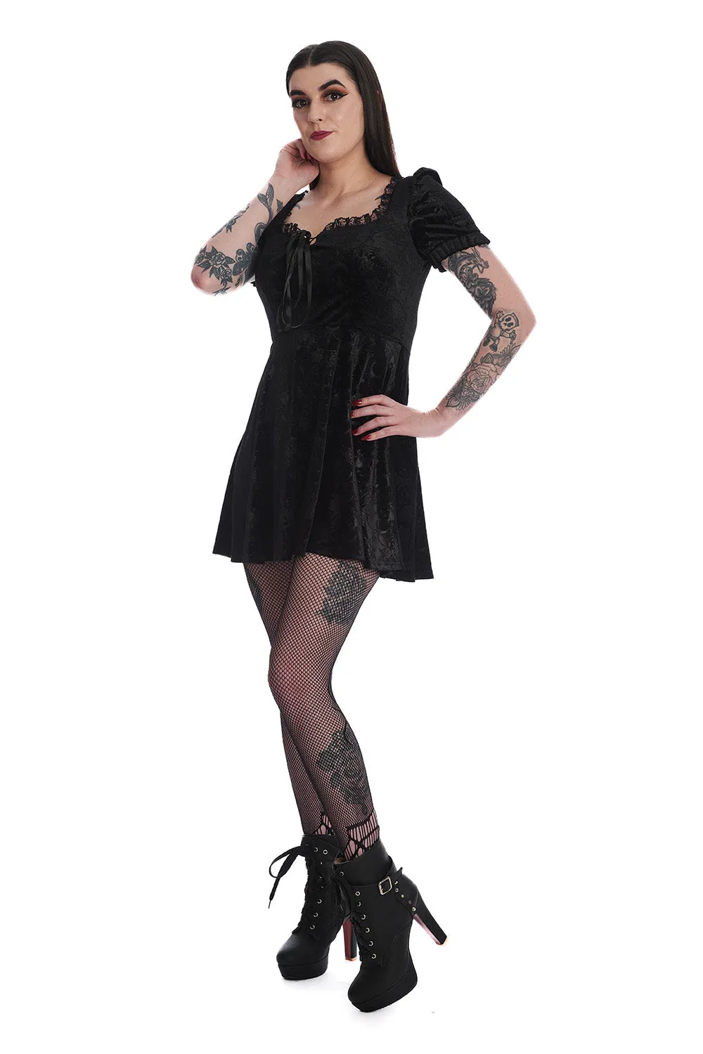 Banned Alternative CHANDELIER BABYDOLL DRESS
