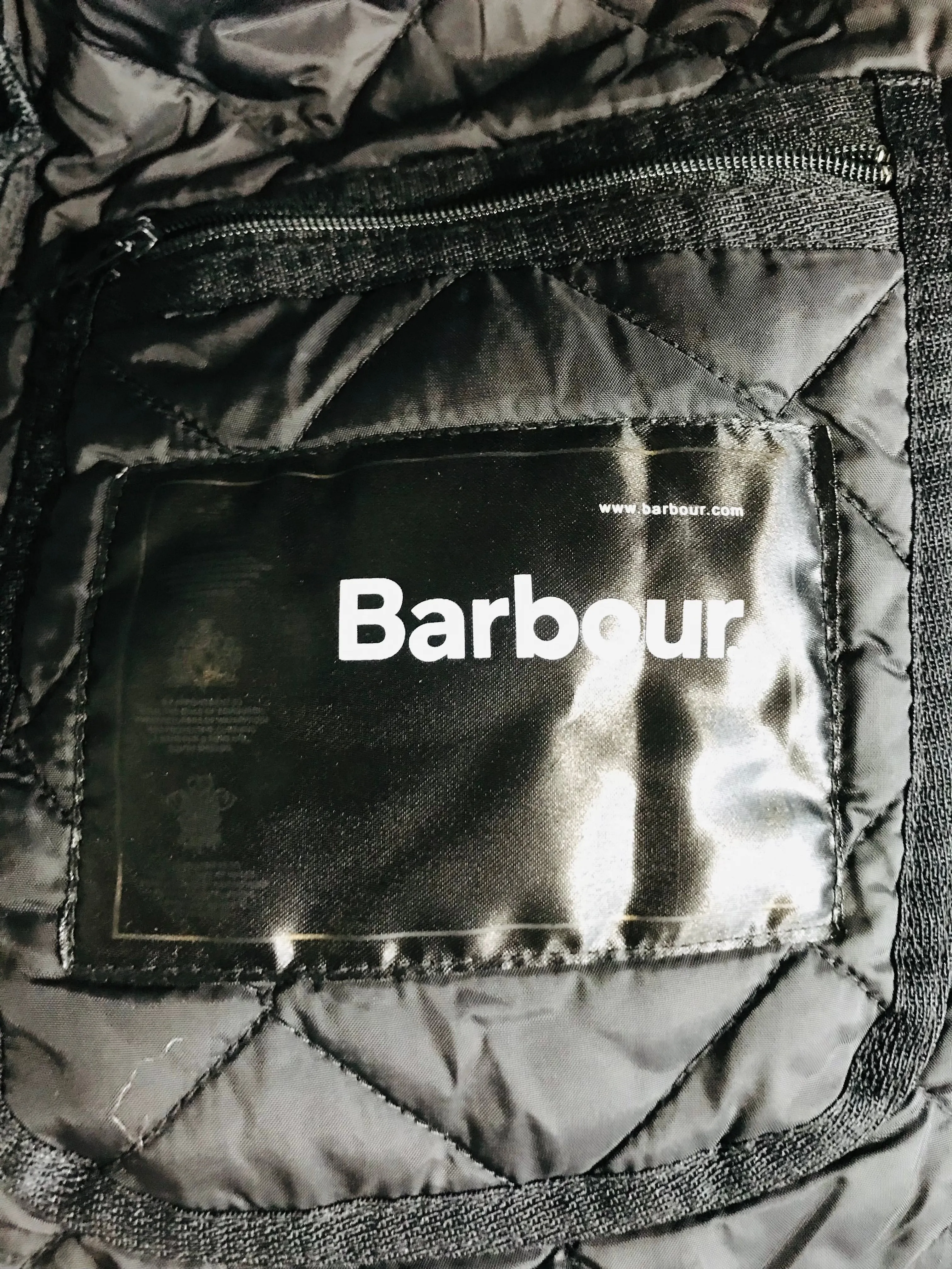 Barbour Men's Quilted Jacket | S | Black