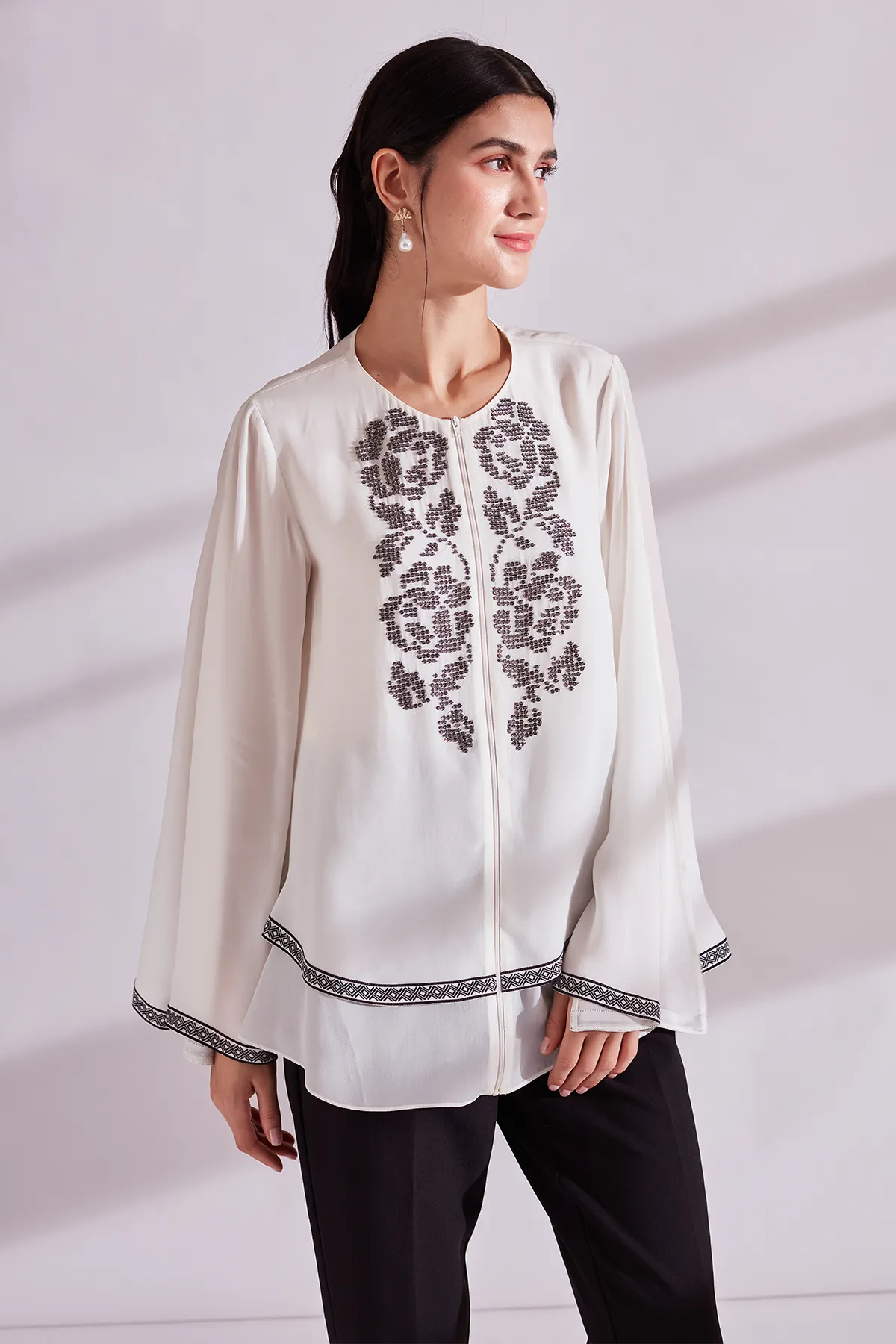 Bella Rose Double Layer Top