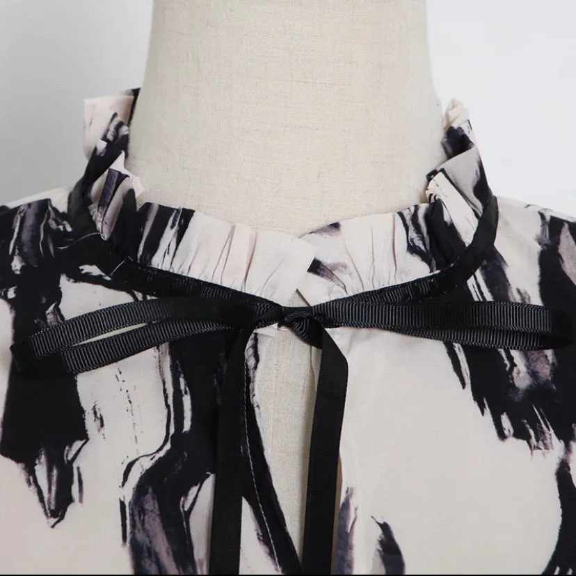 Black and White Dress