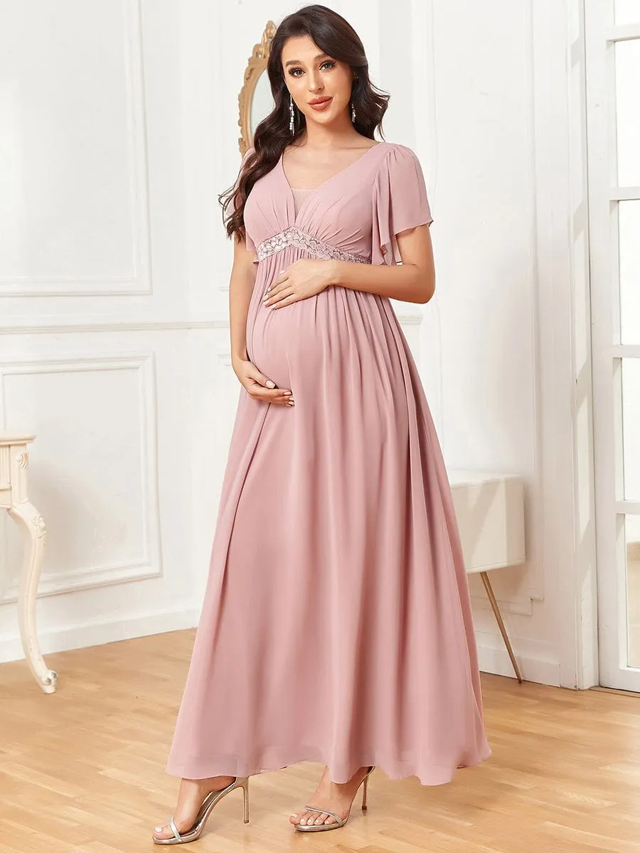 Boho Maternity Dress