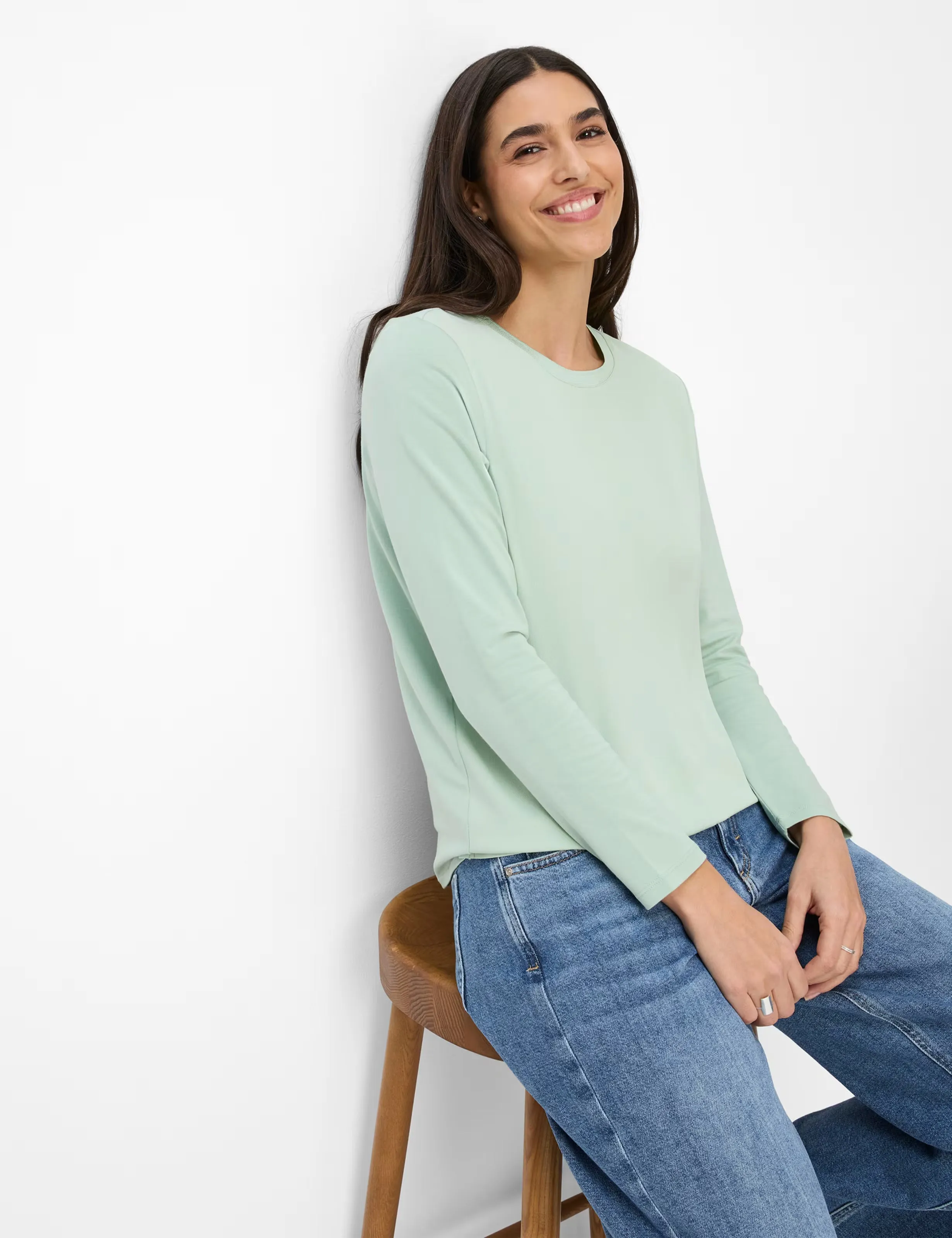 Brax Clara Jersey Long Sleeve Top