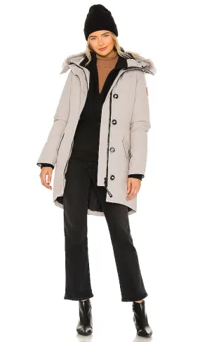 Canada Goose Rossclair Parka in Taupe