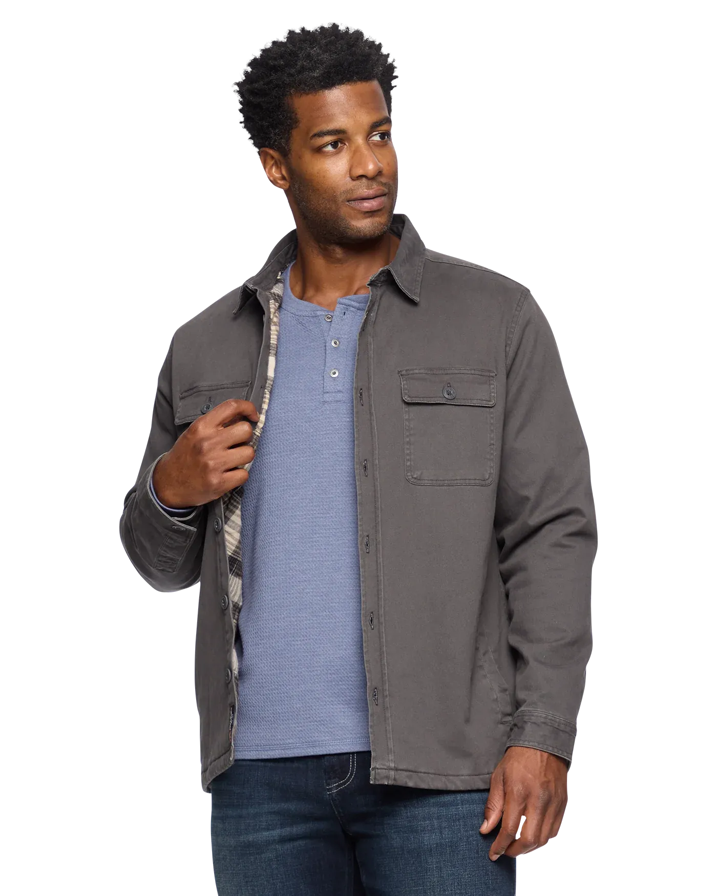 Charcoal Stretch Jacket