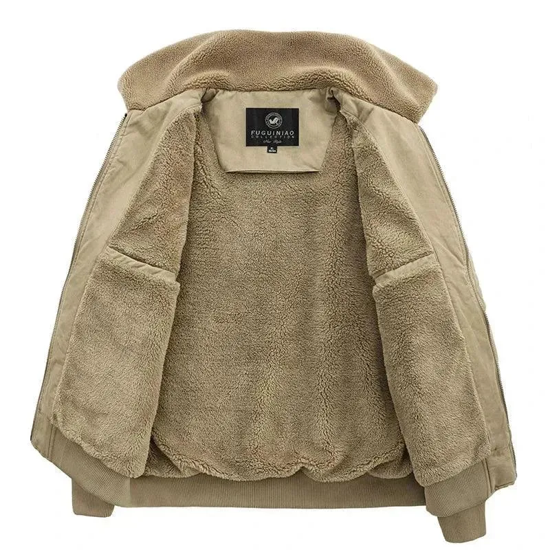 Classic Fleece Men Winter Jacket