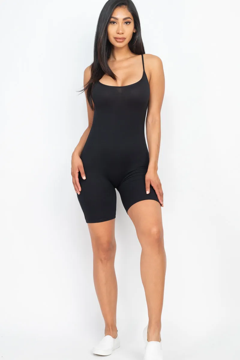 Crossback Bodycon Romper