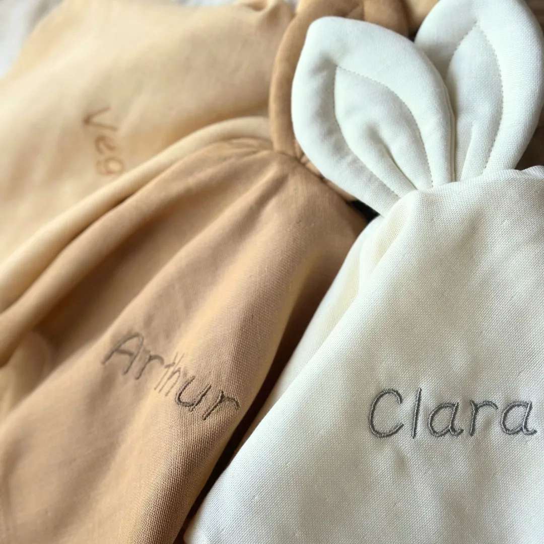 Cuddle Cloth - Snoppa - Cream - With Embroidered Name