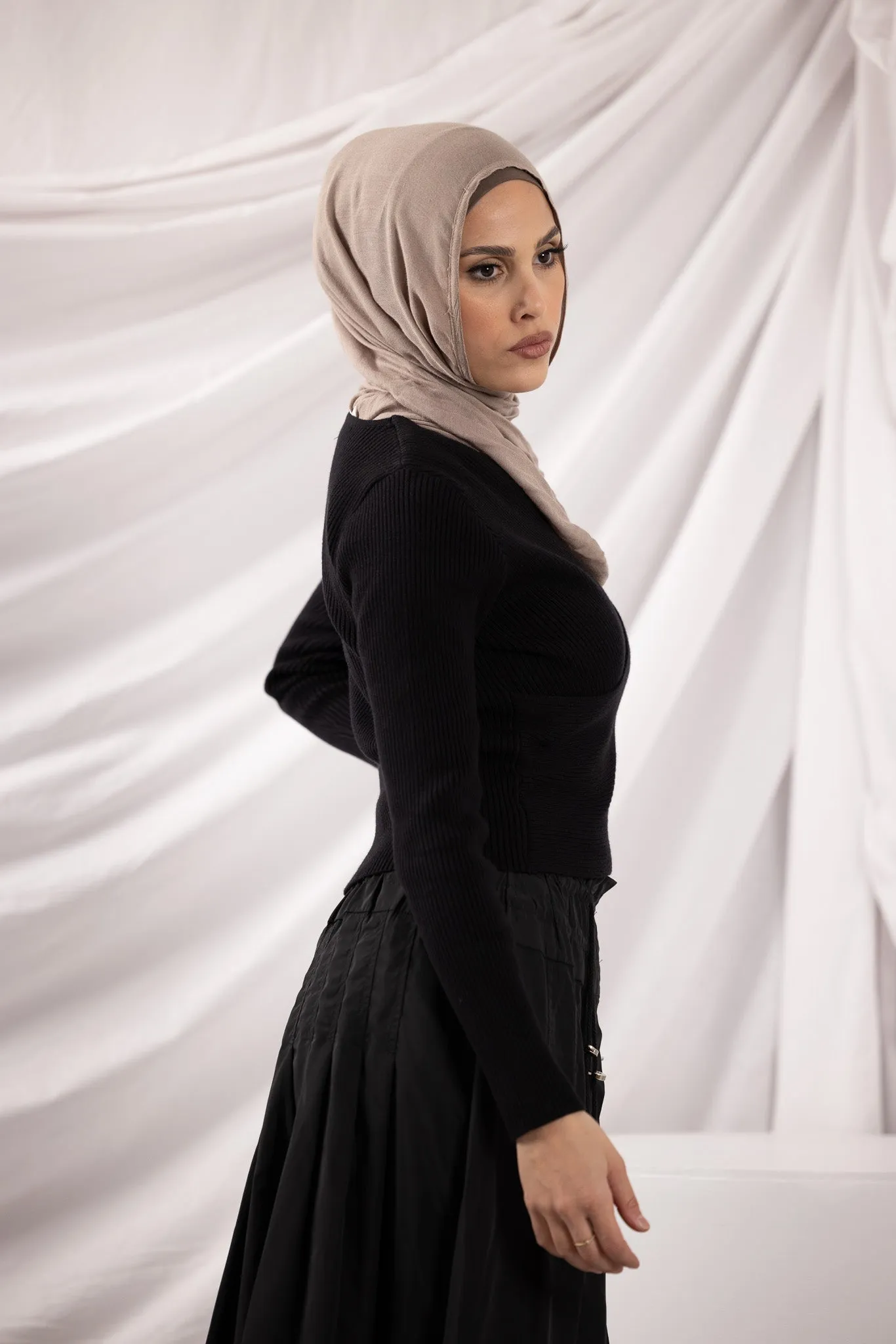 Dani Cross Front Knit Top