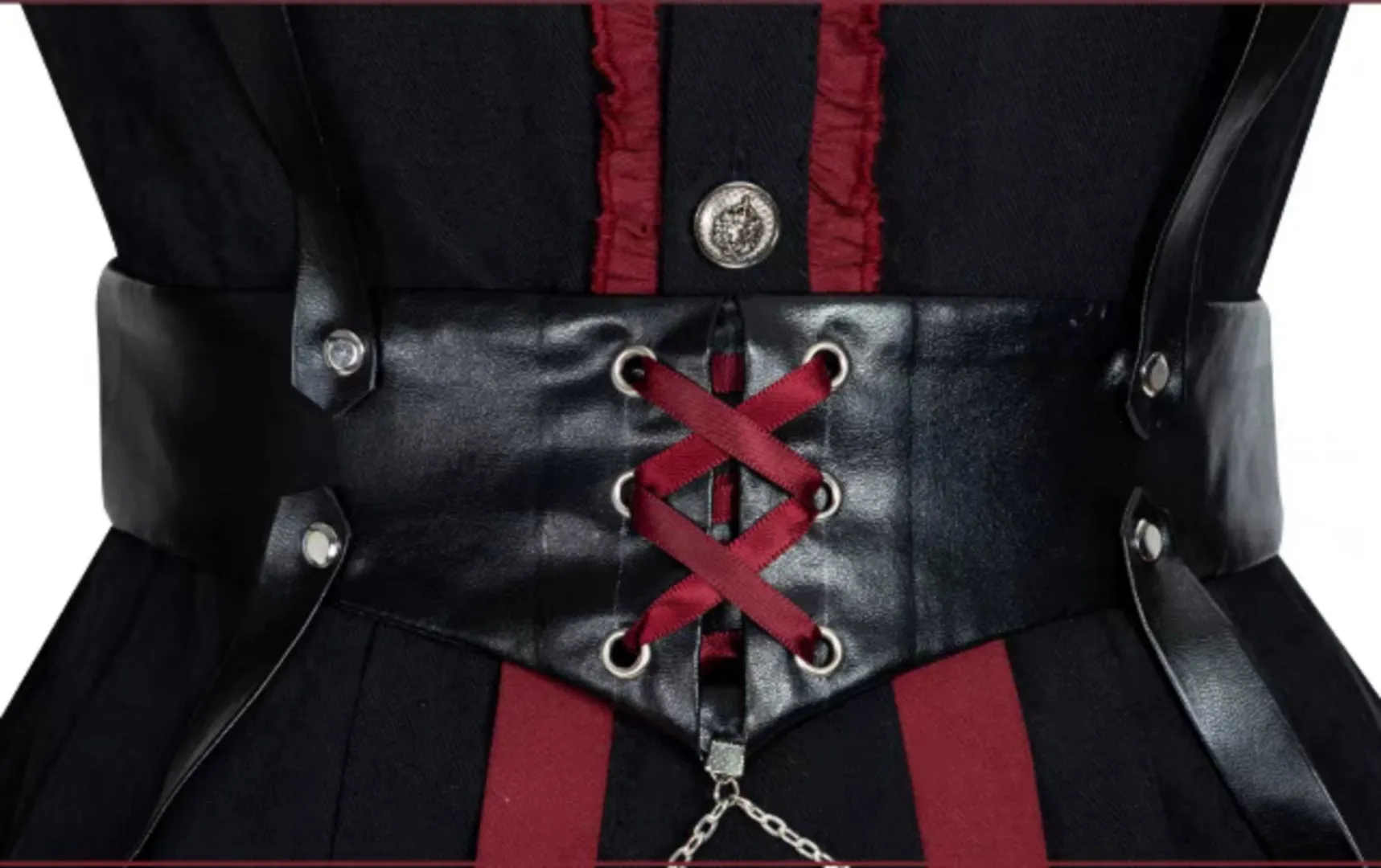Dark Enforcer One Piece Lolita Dress