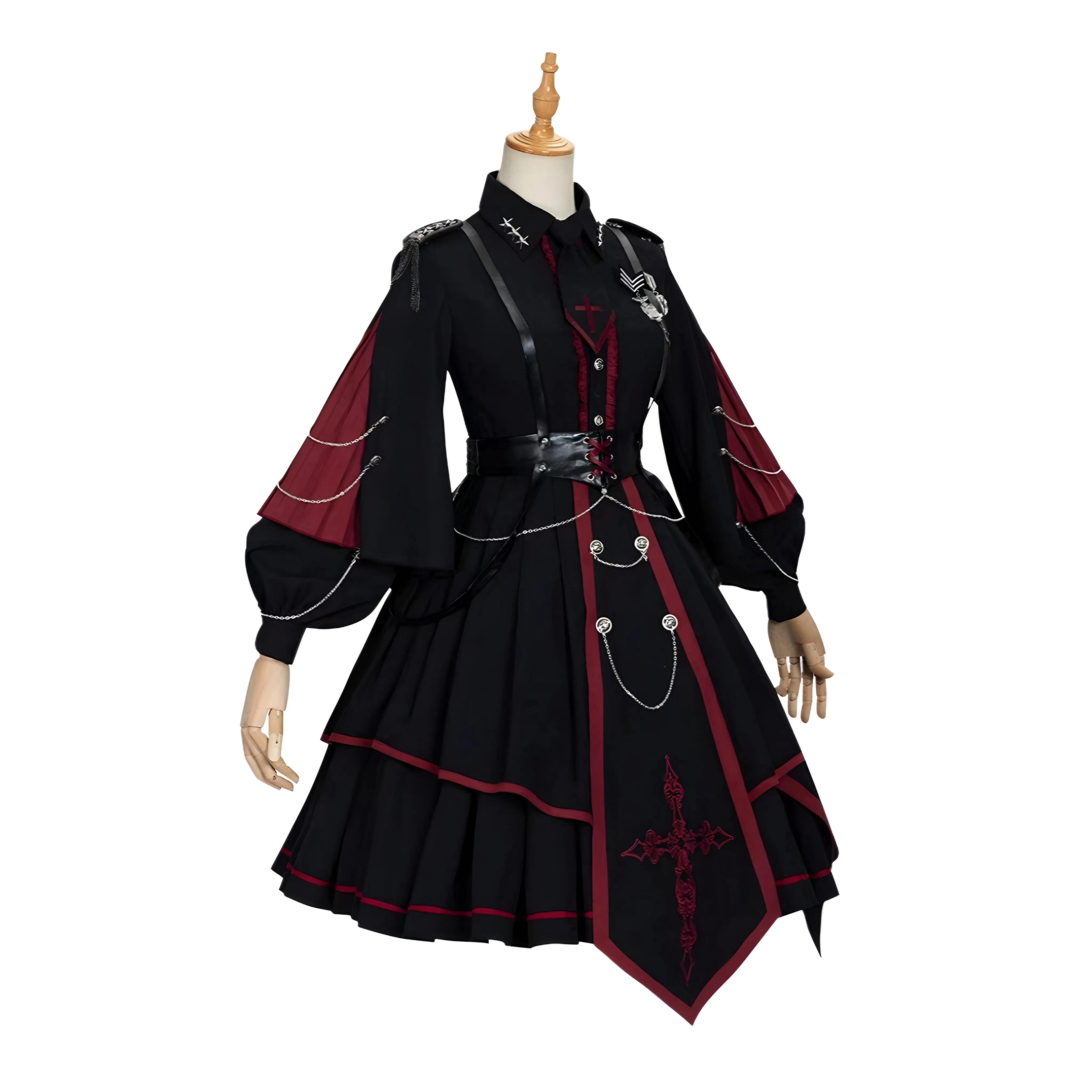 Dark Enforcer One Piece Lolita Dress