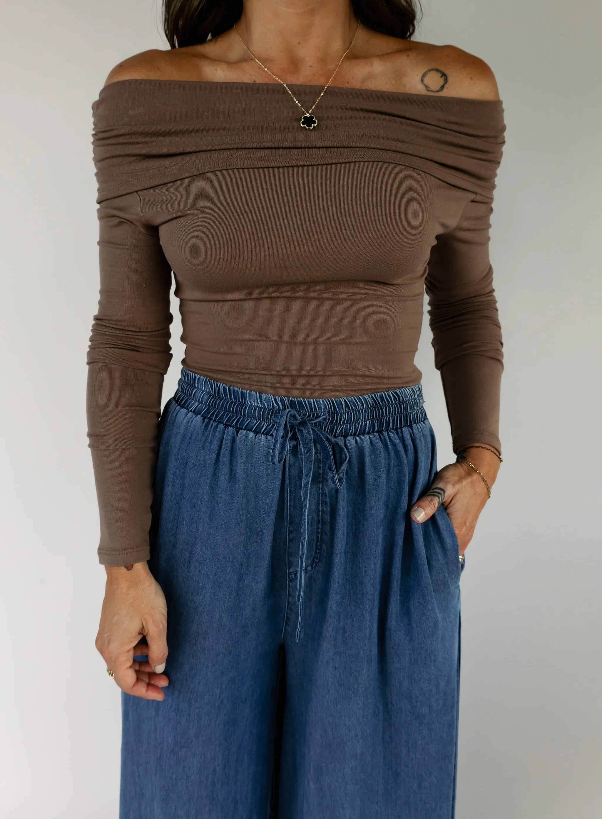 Desi Off Shoulder Top