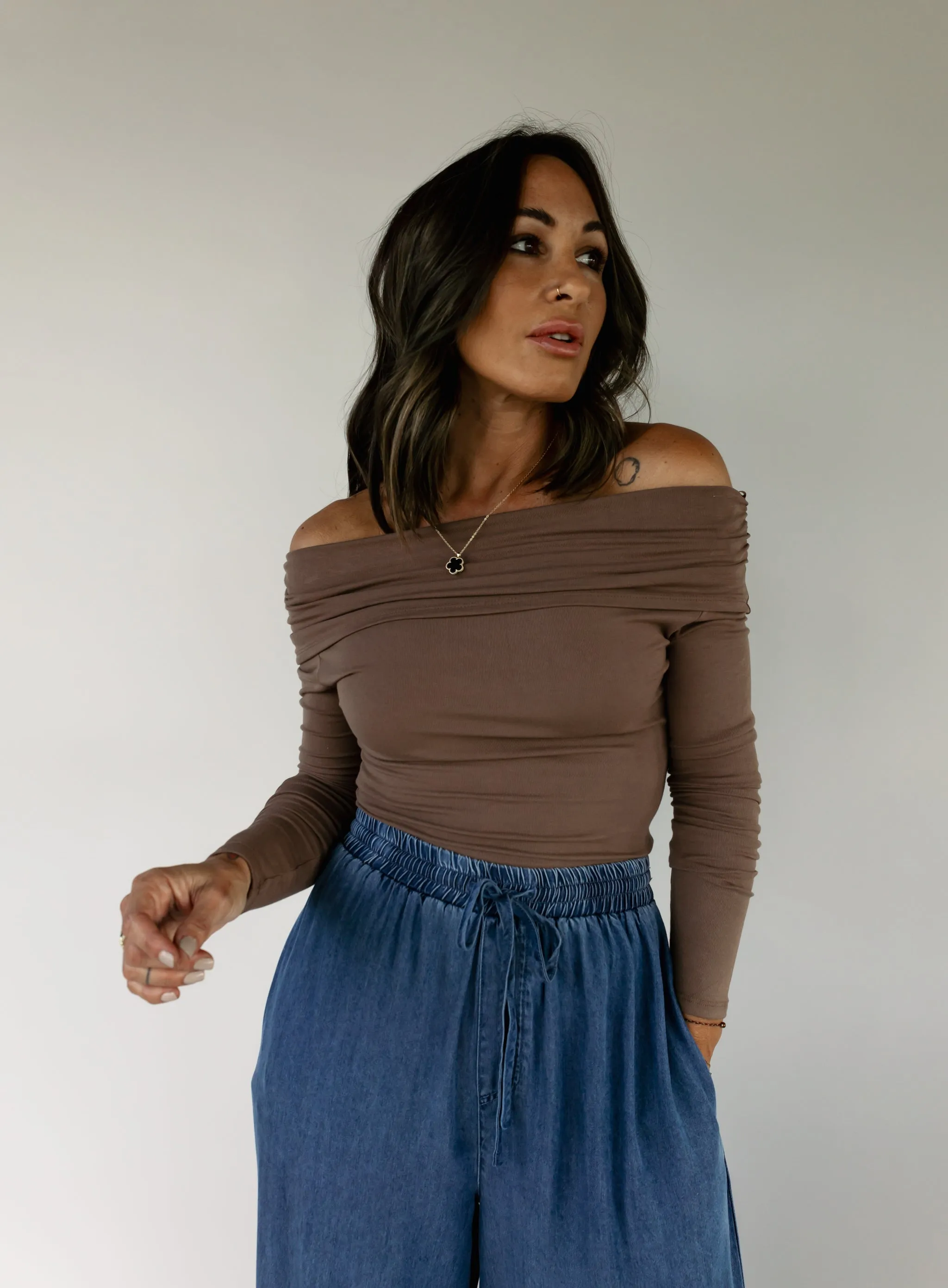 Desi Off Shoulder Top