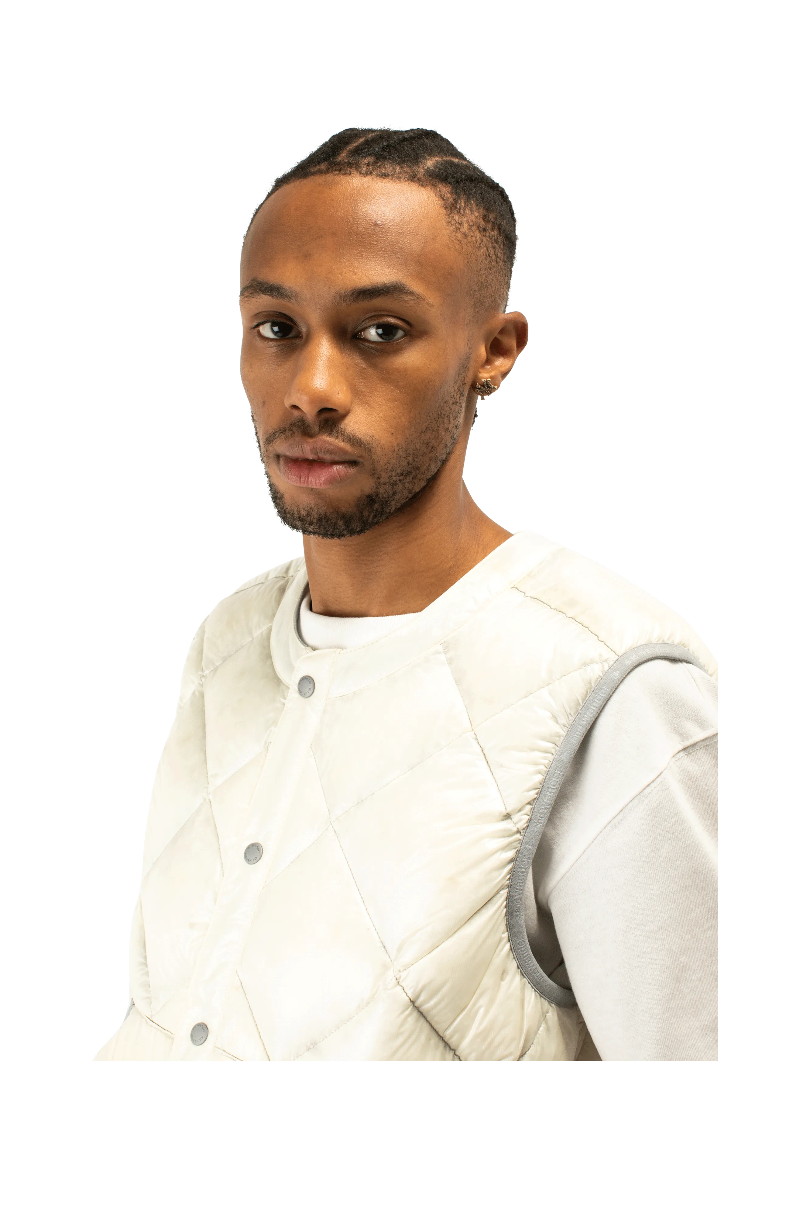 Diamond Stitch Down Vest
