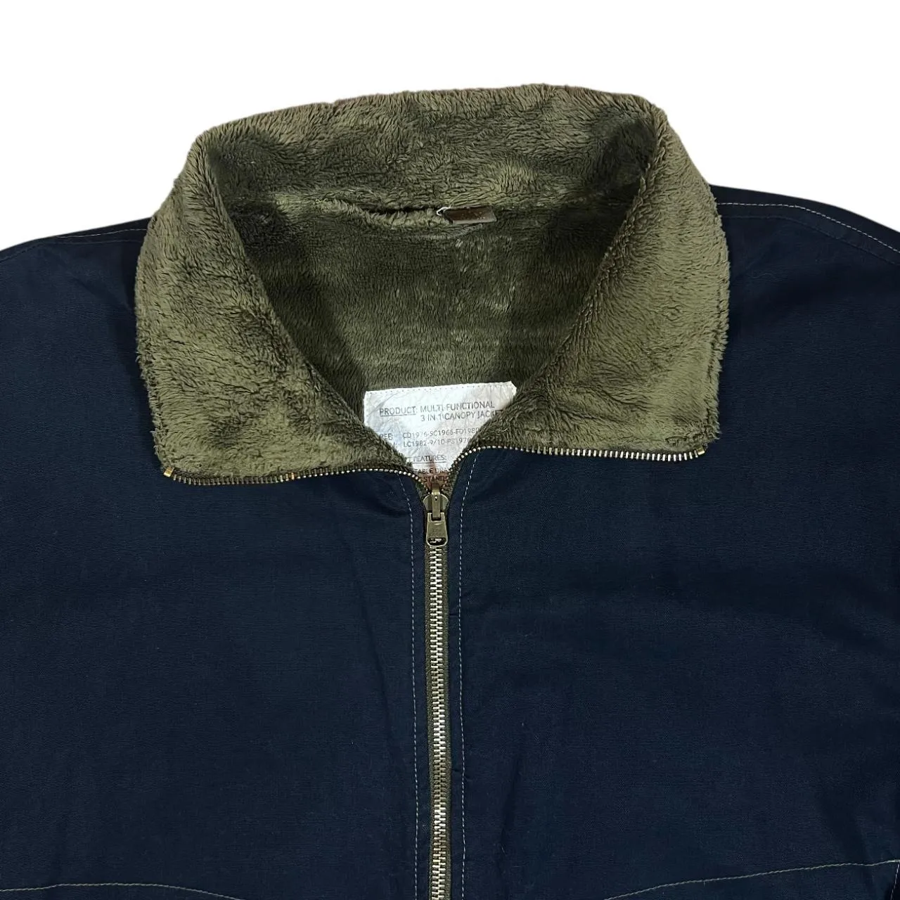 Early 00's TED BAKER "3 In 1 Canopy Jacket" Fleece Lined Bomber Inner Jacket