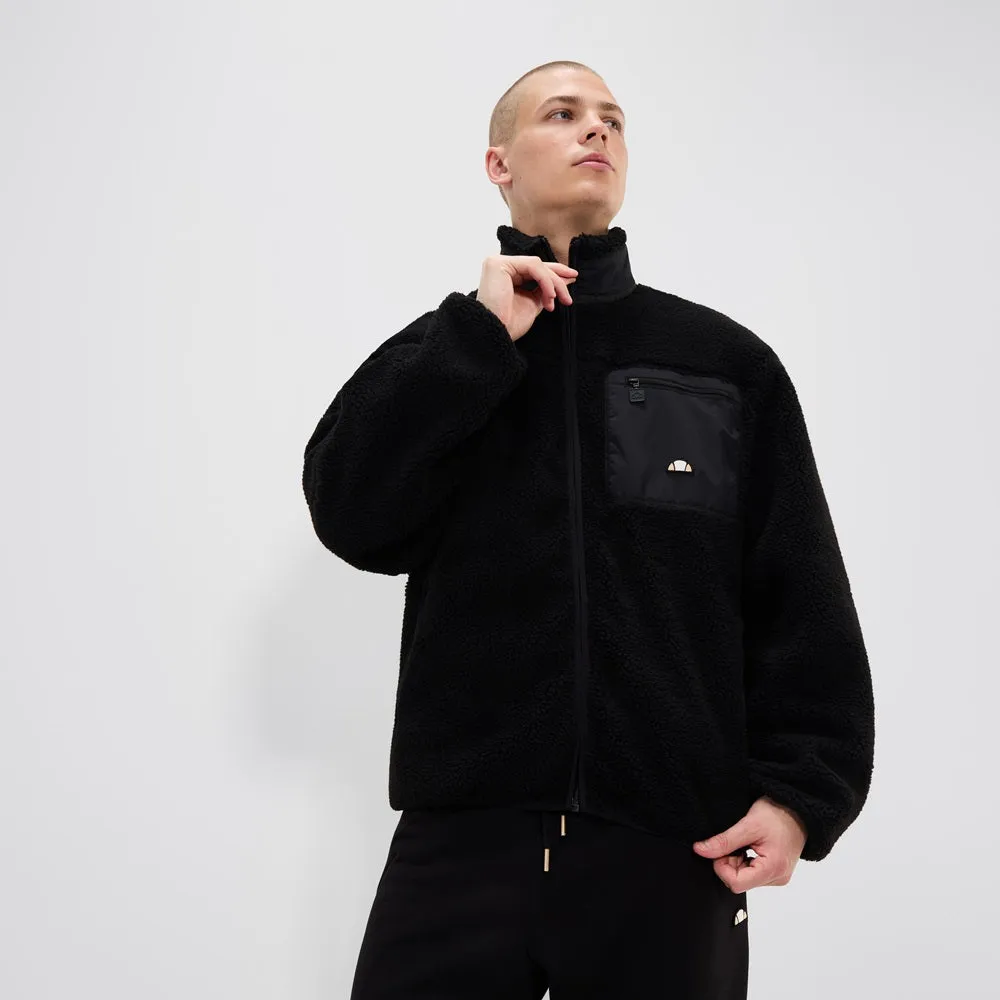 Ellesse Men's Viterbo zip fleece Jacket Black