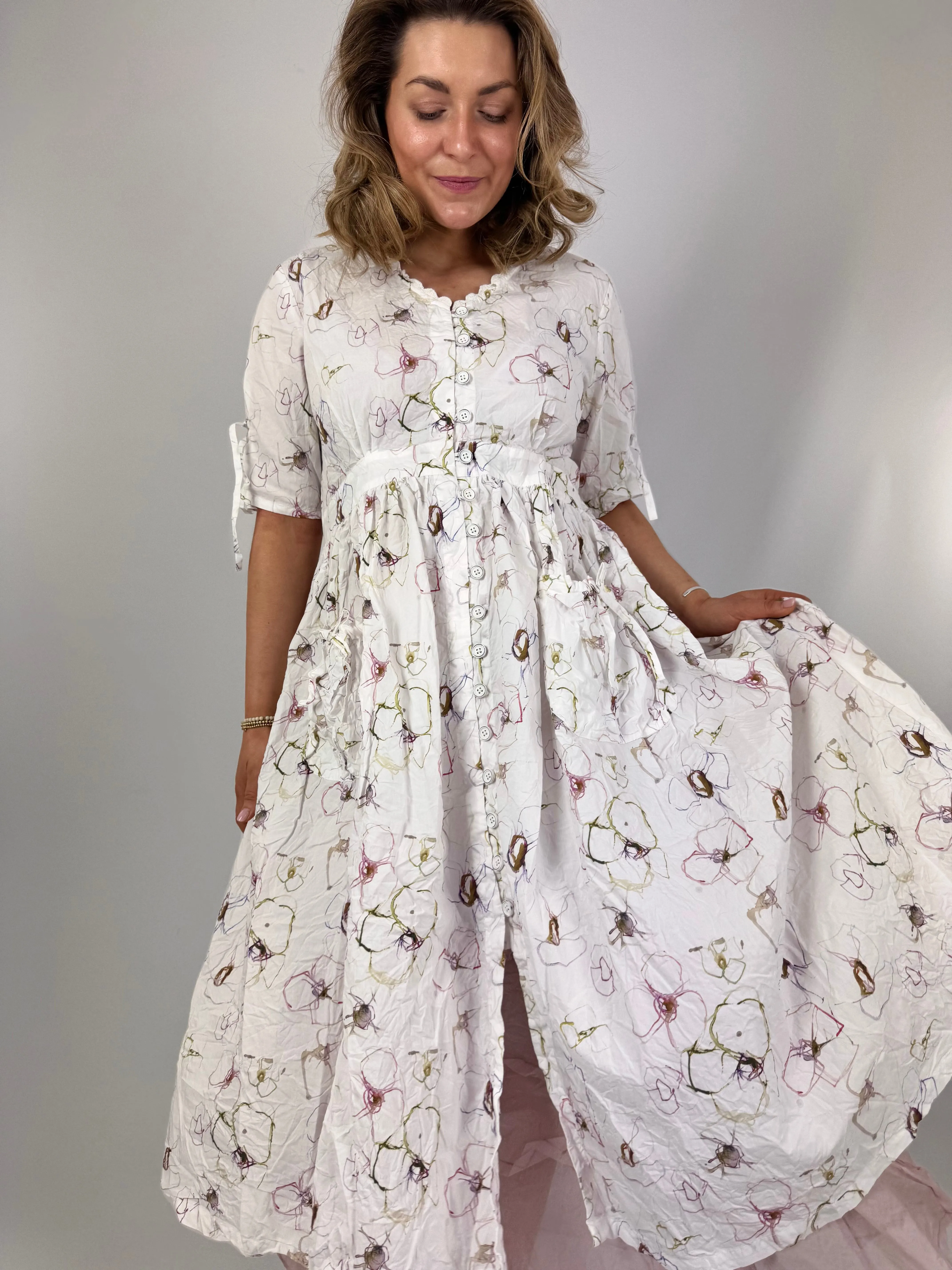 Ewa i Walla Gull-Britt Dress Flower