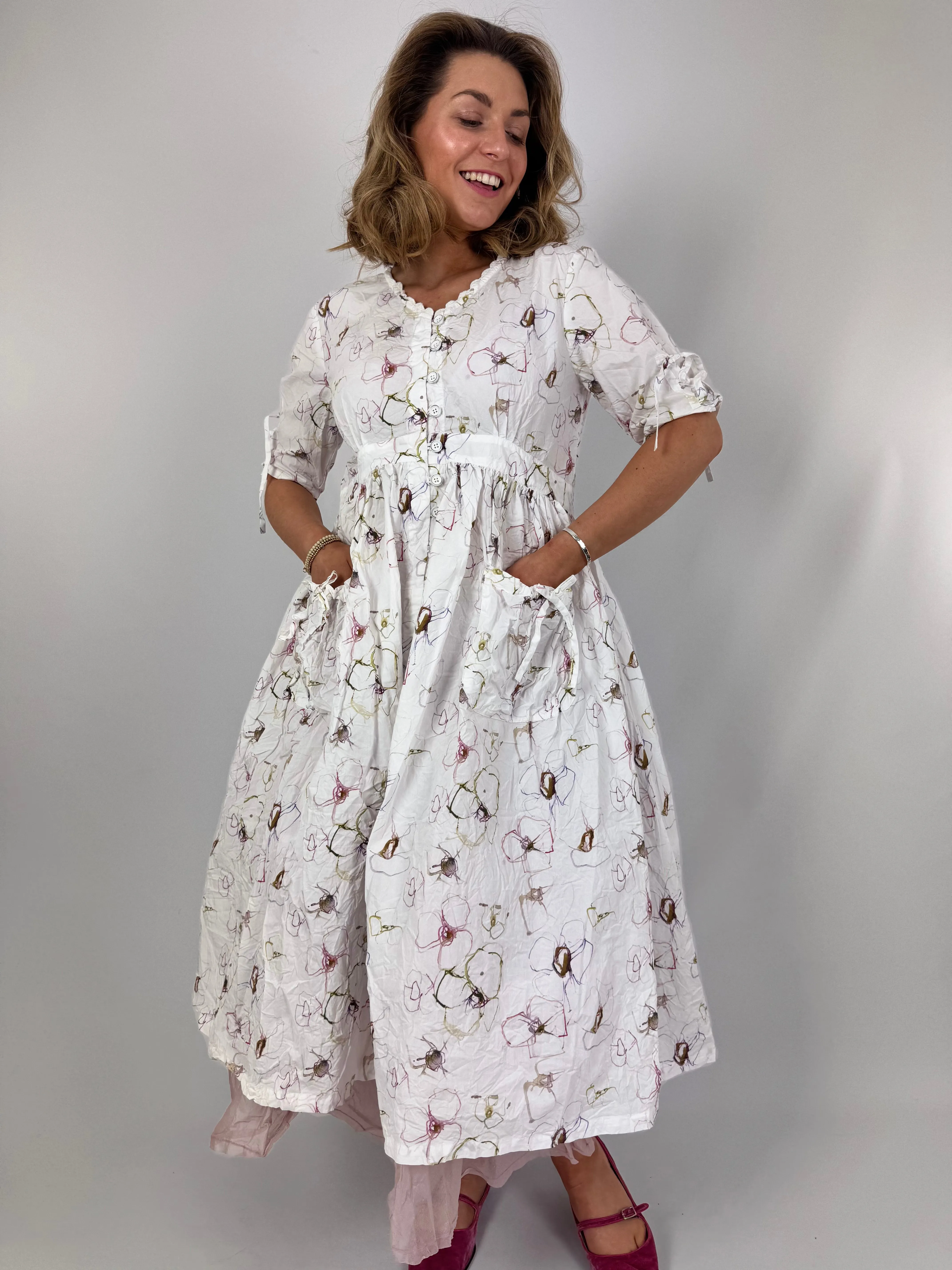 Ewa i Walla Gull-Britt Dress Flower