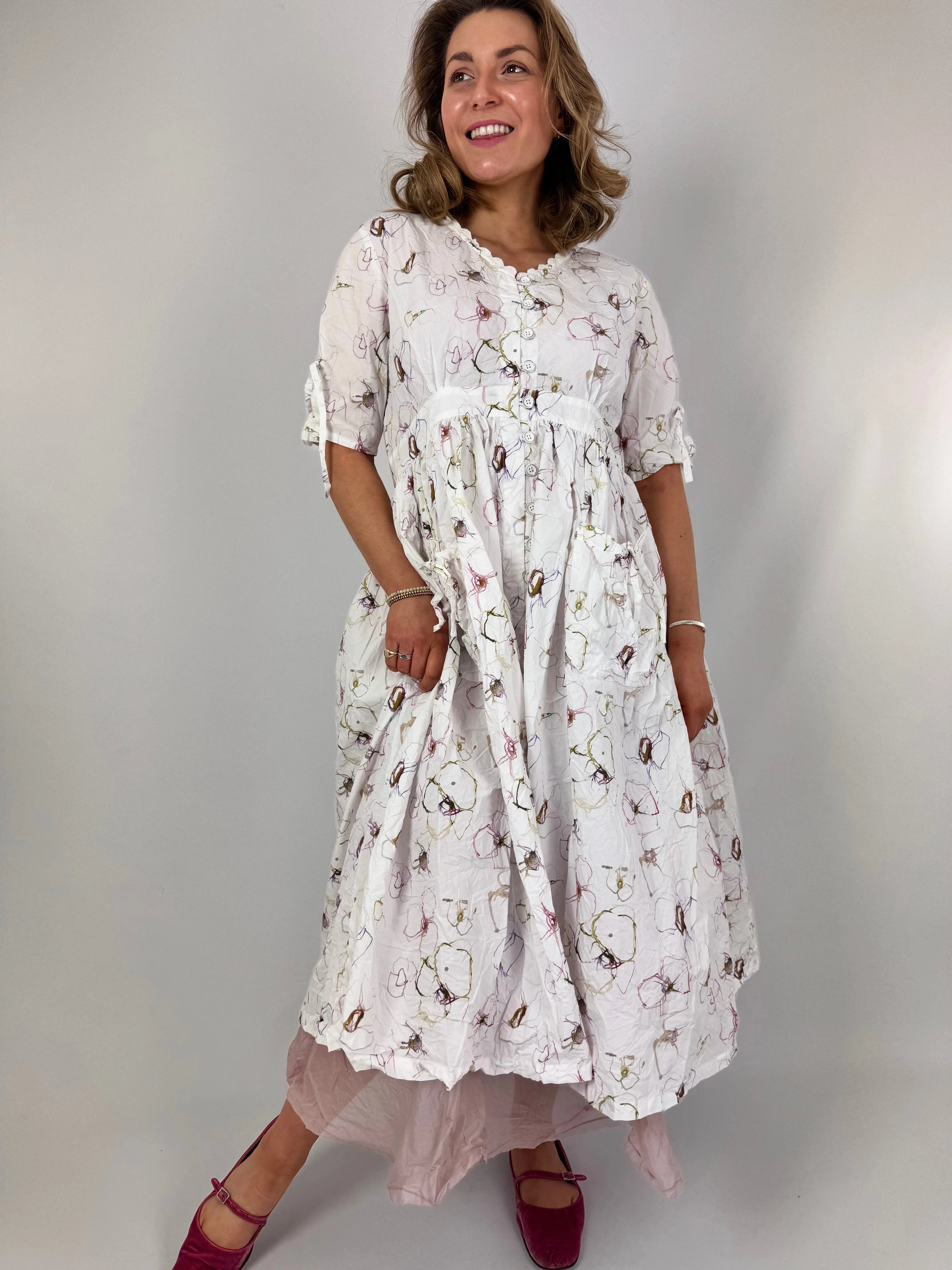 Ewa i Walla Gull-Britt Dress Flower