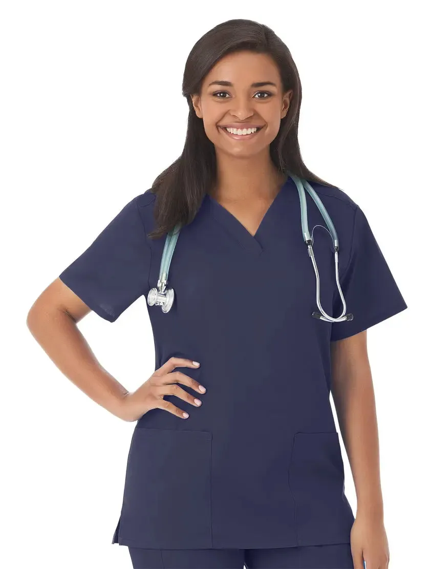 Fundamentals Women's Two Pocket V-Neck Top