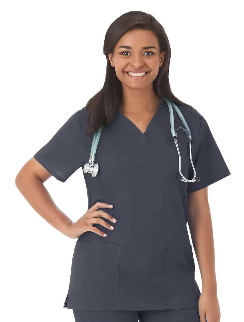 Fundamentals Women's Two Pocket V-Neck Top