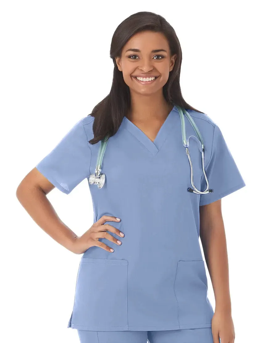 Fundamentals Women's Two Pocket V-Neck Top