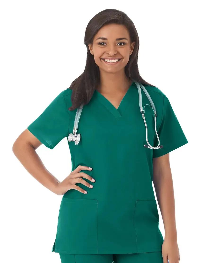 Fundamentals Women's Two Pocket V-Neck Top
