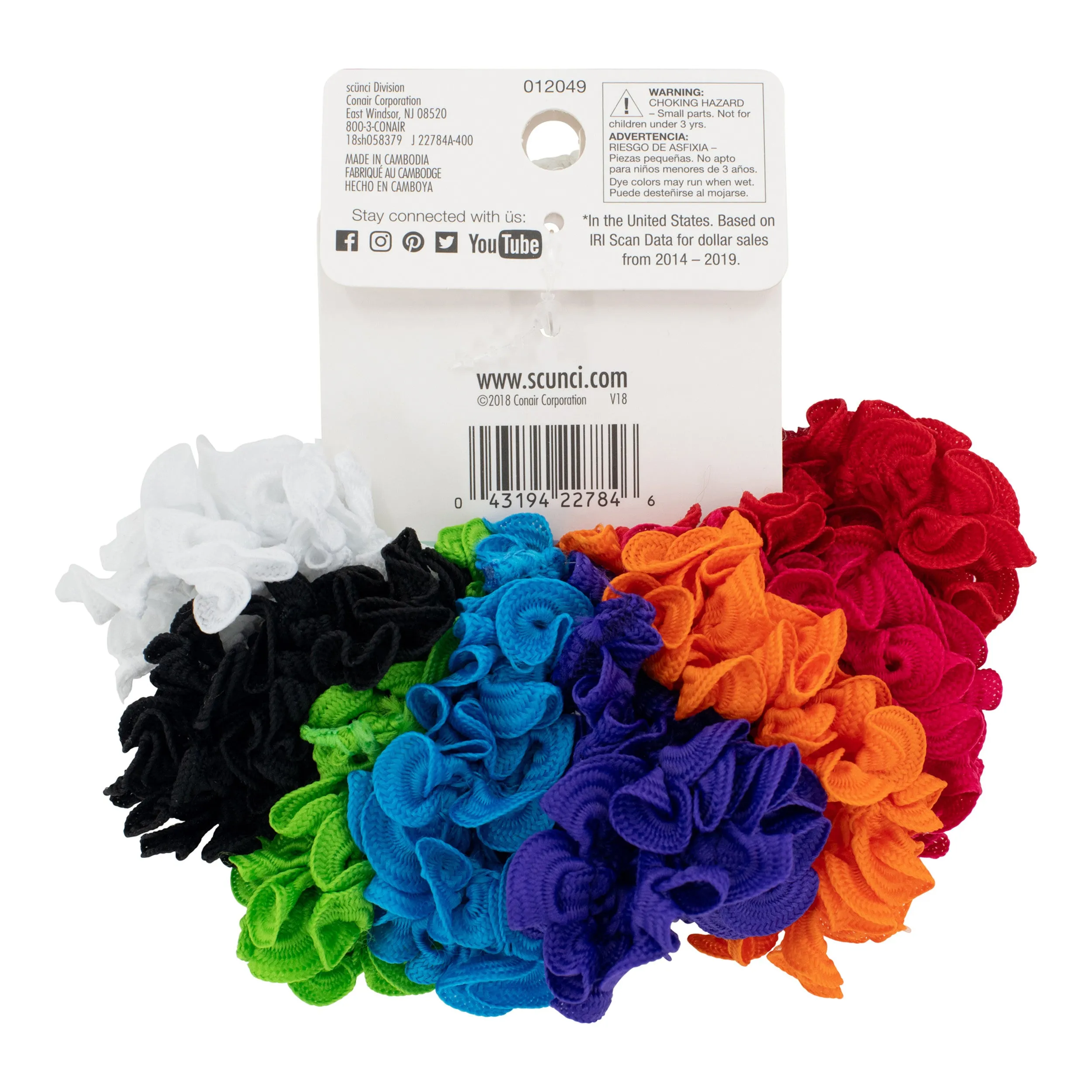 Girl Ruff Ponytailers 8ct