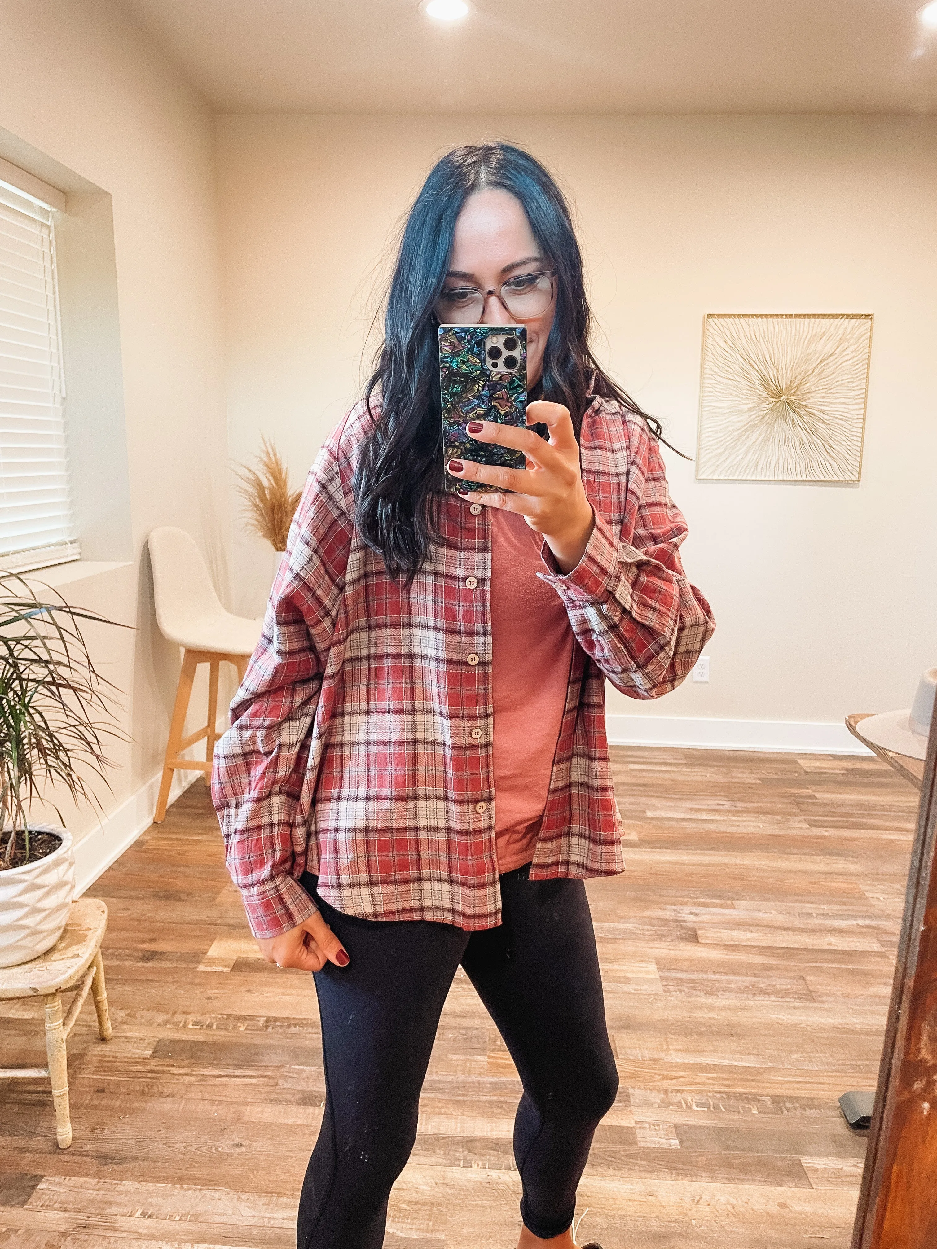 Girls Trip Plaid Top