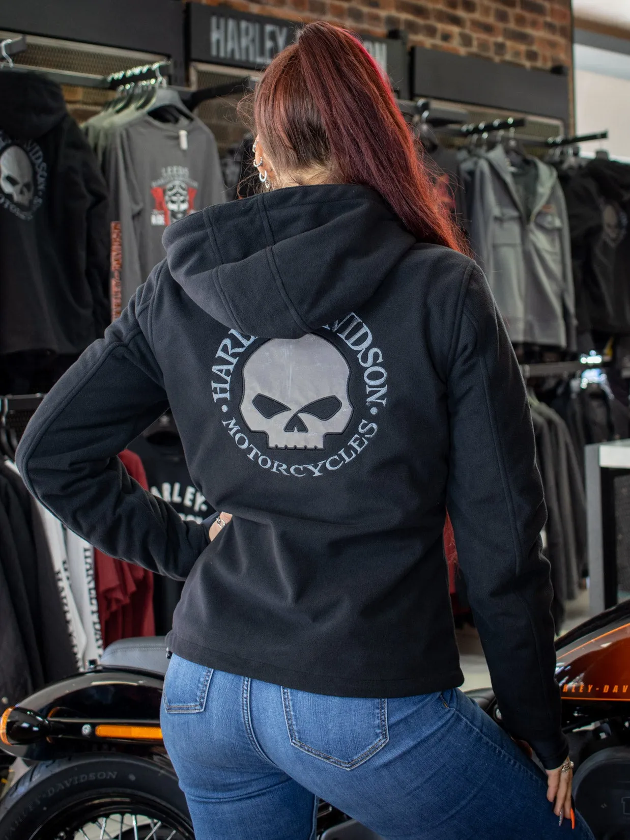 Harley-Davidson® Women's Cross Roads II Waterproof Fleece Jacket 98120-21EW