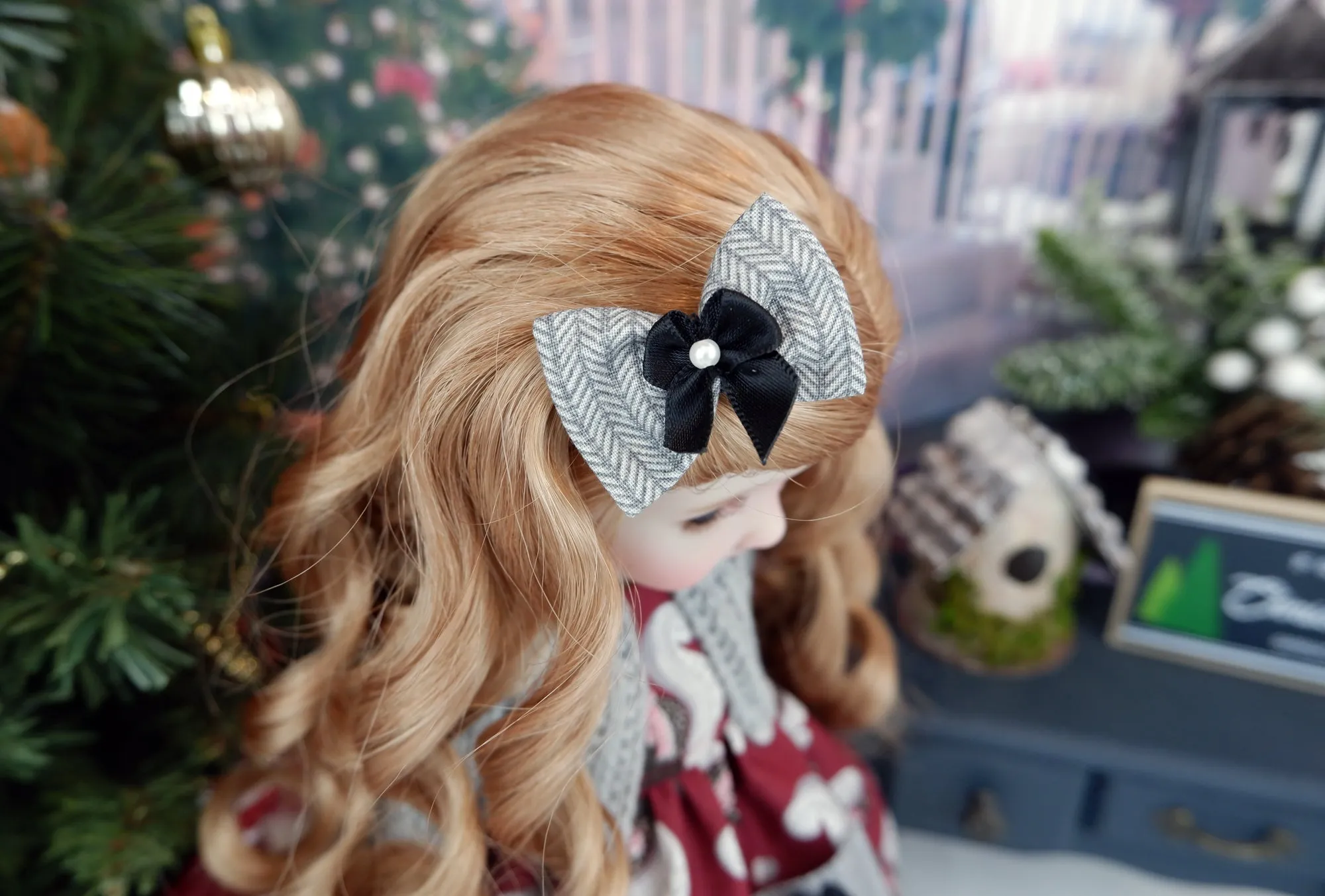 Holiday Squirrel - dress with sweater & boots for Ruby Red Fashion Friends doll