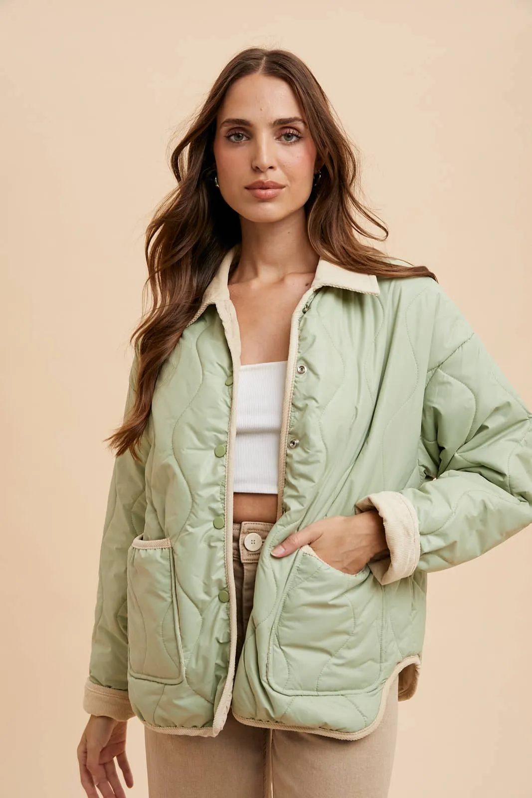 In Loom - REVERSIBLE QUILTED JACKET