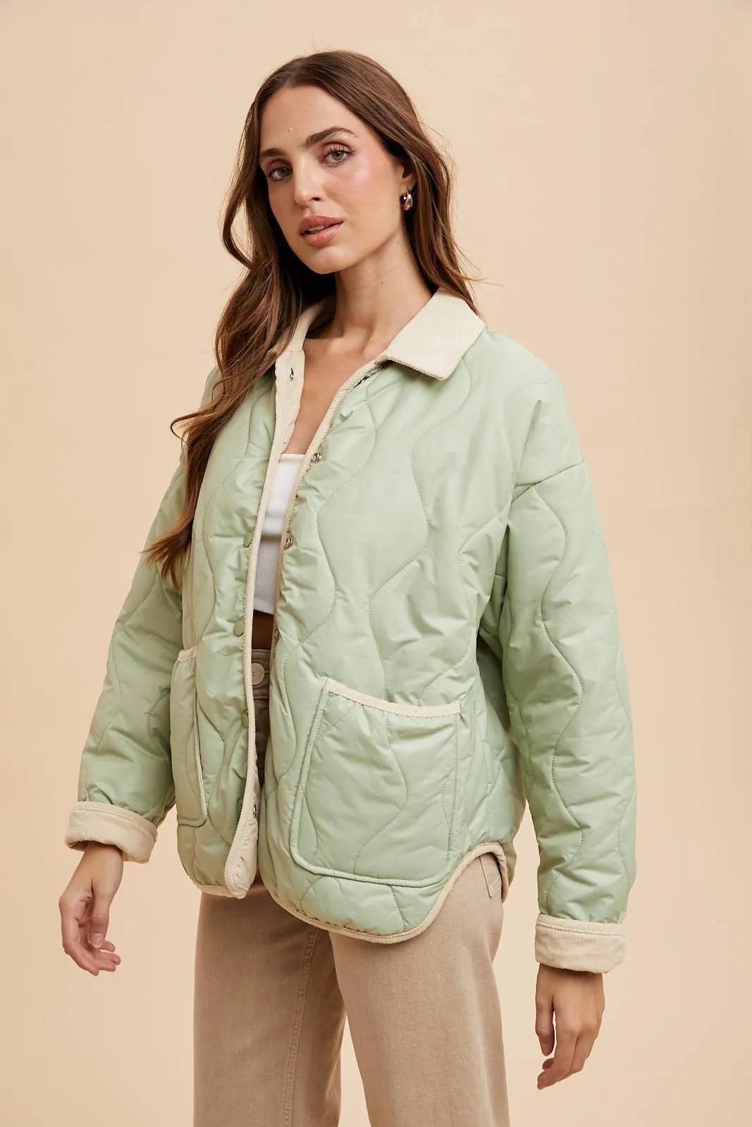 In Loom - REVERSIBLE QUILTED JACKET