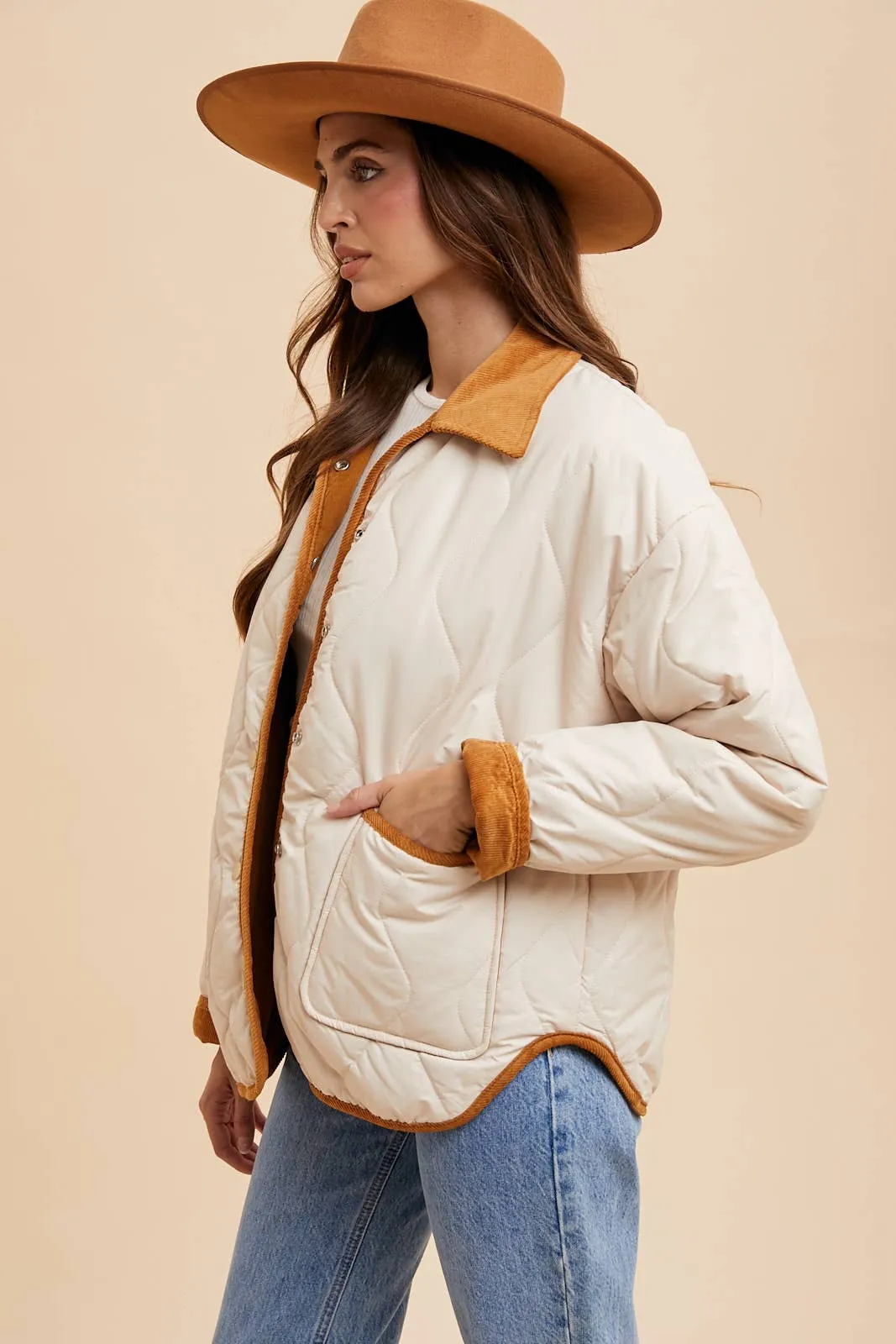 In Loom - REVERSIBLE QUILTED JACKET