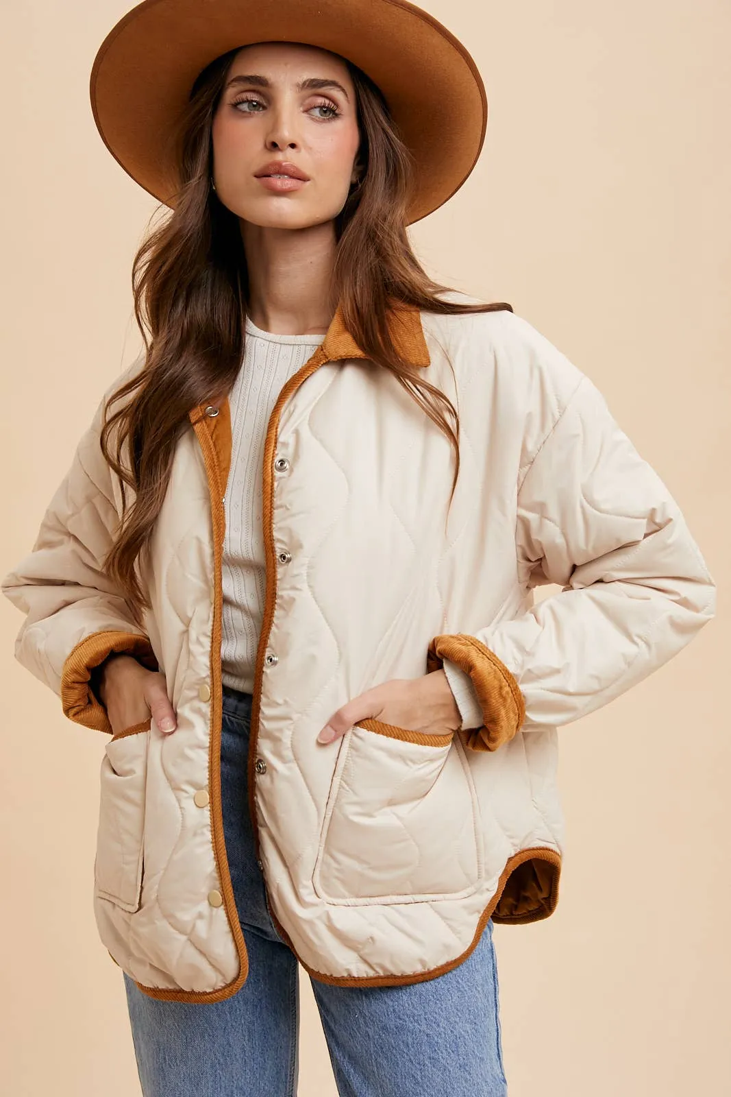 In Loom - REVERSIBLE QUILTED JACKET