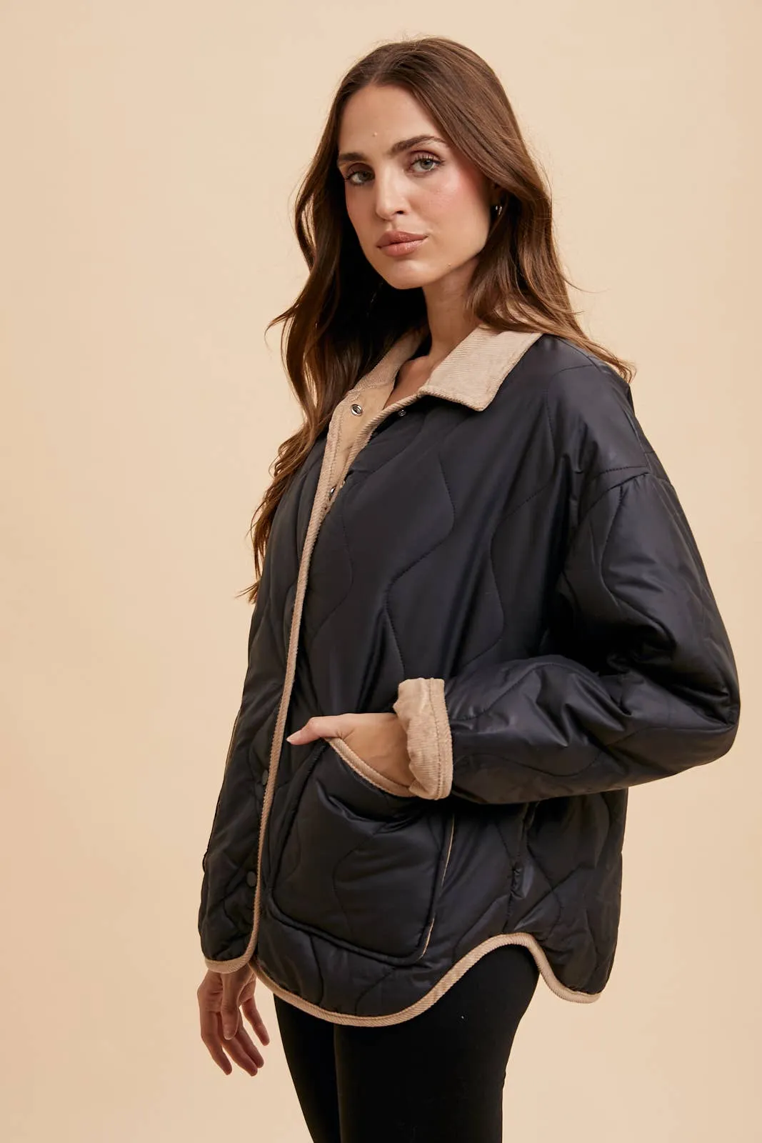In Loom - REVERSIBLE QUILTED JACKET