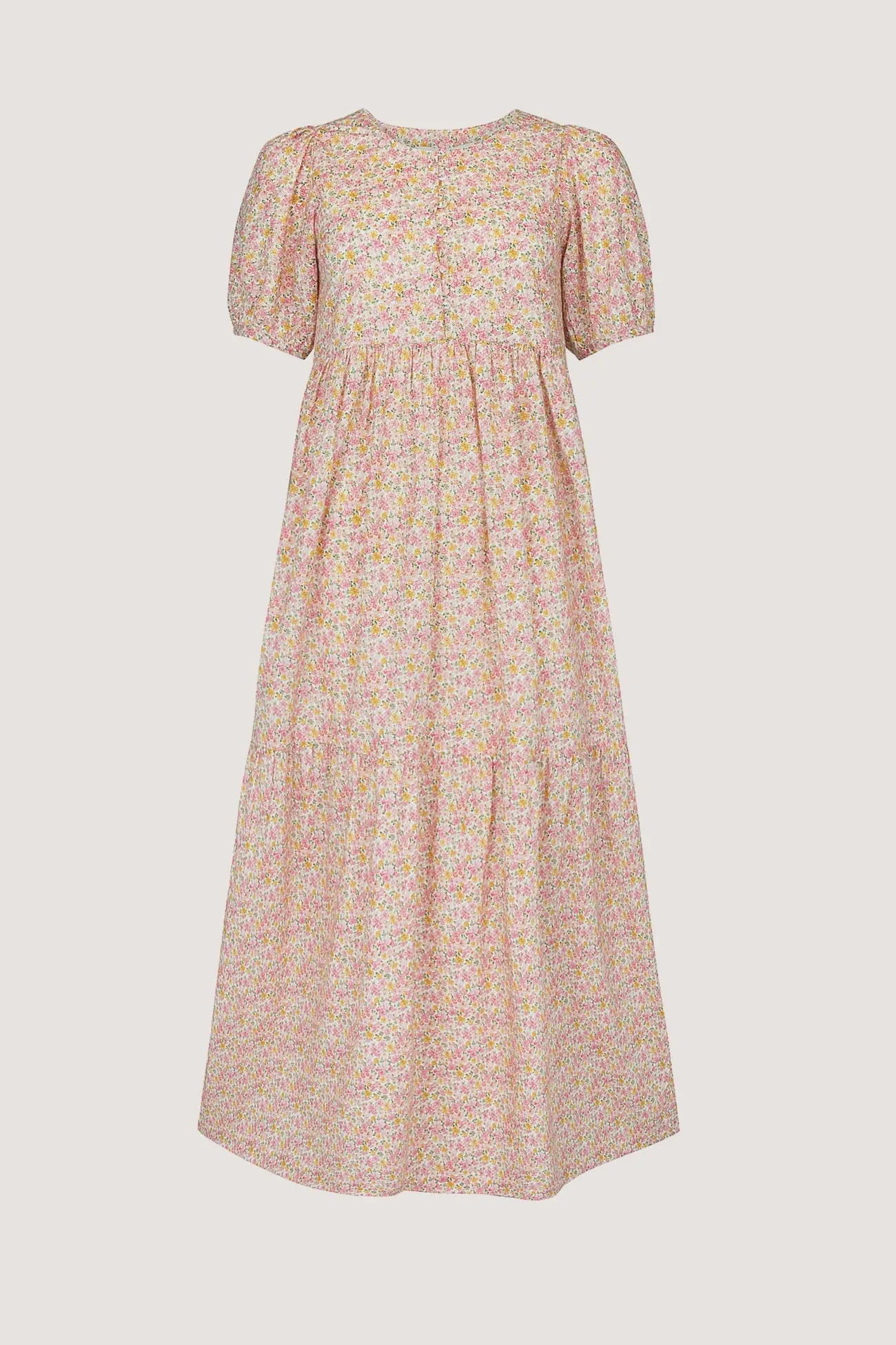 Kalina Dress - Pink Lemon Ditsy