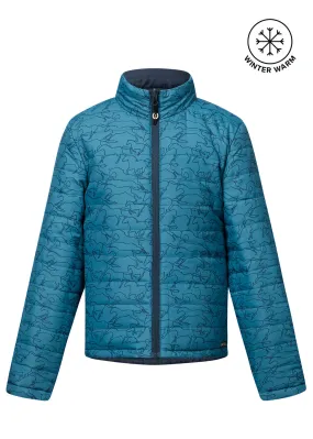 Kerrits Kids Round Up Reversible Quilted Riding Jacket