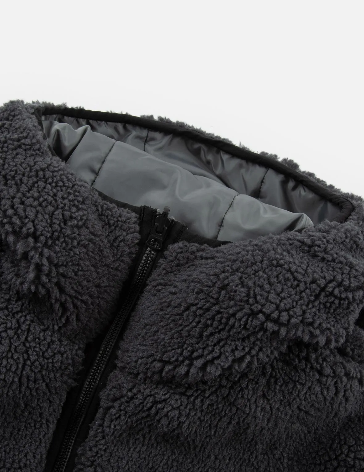 Logo Embroidery Relax Fit Padded Camping Parka