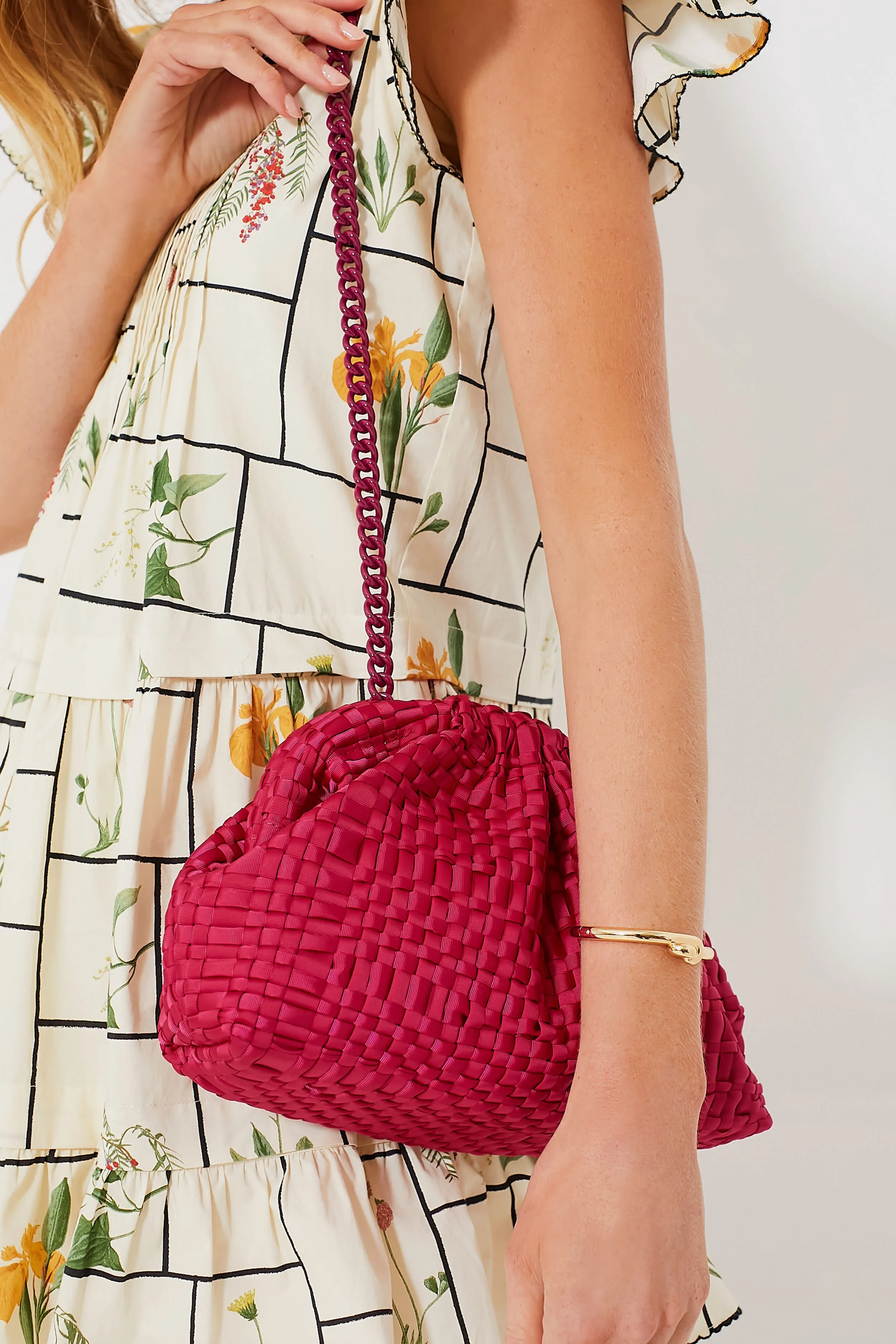 Magenta Game Clutch