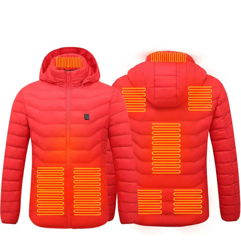 Men’s USB Heated Jacket – Electric Winter Coat
