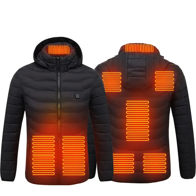 Men’s USB Heated Jacket – Electric Winter Coat