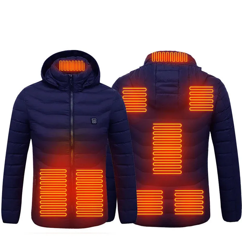 Men’s USB Heated Jacket – Electric Winter Coat