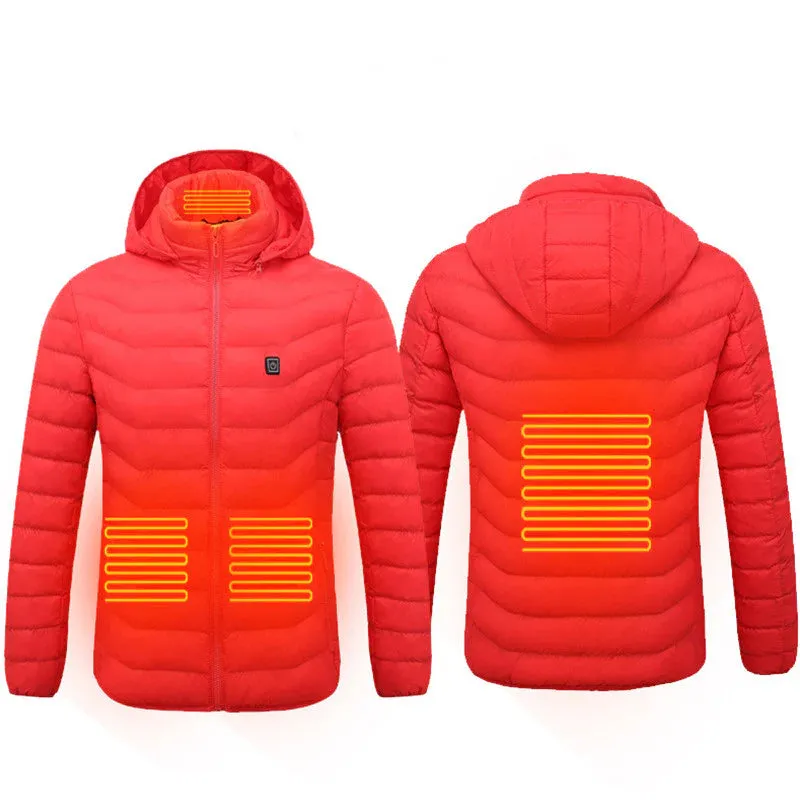 Men’s USB Heated Jacket – Electric Winter Coat