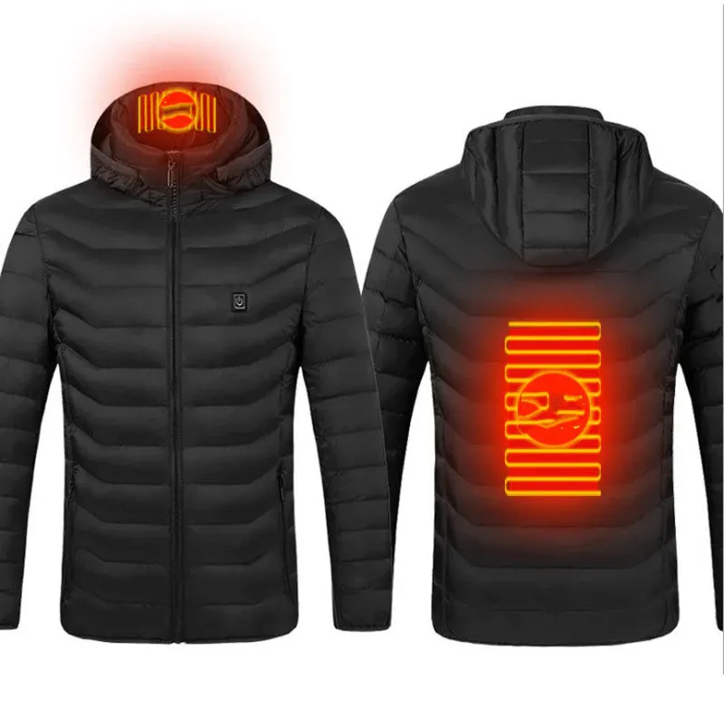 Men’s USB Heated Jacket – Electric Winter Coat