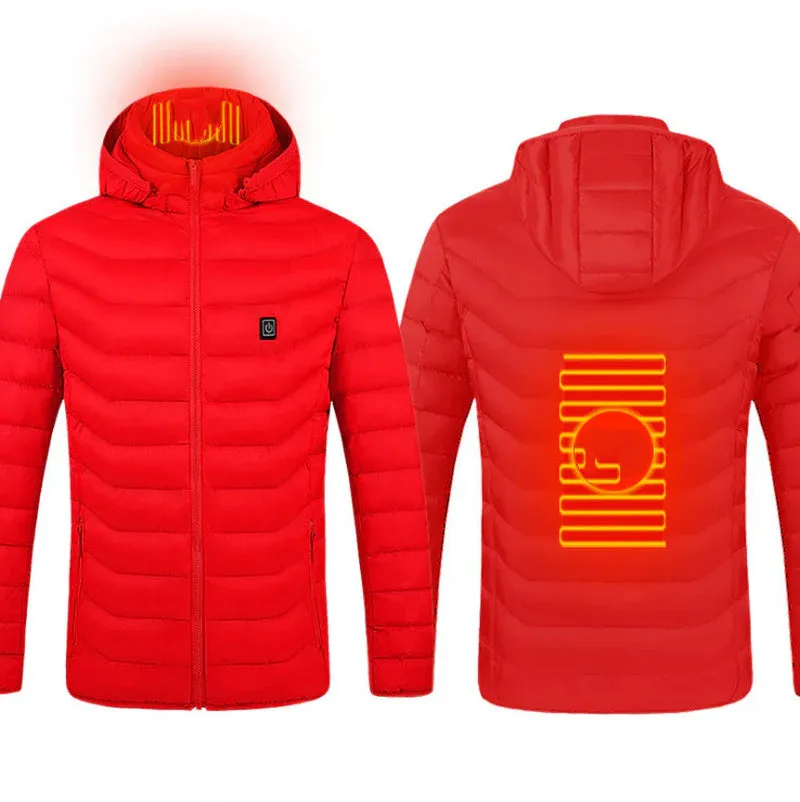 Men’s USB Heated Jacket – Electric Winter Coat