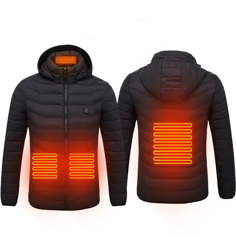 Men’s USB Heated Jacket – Electric Winter Coat